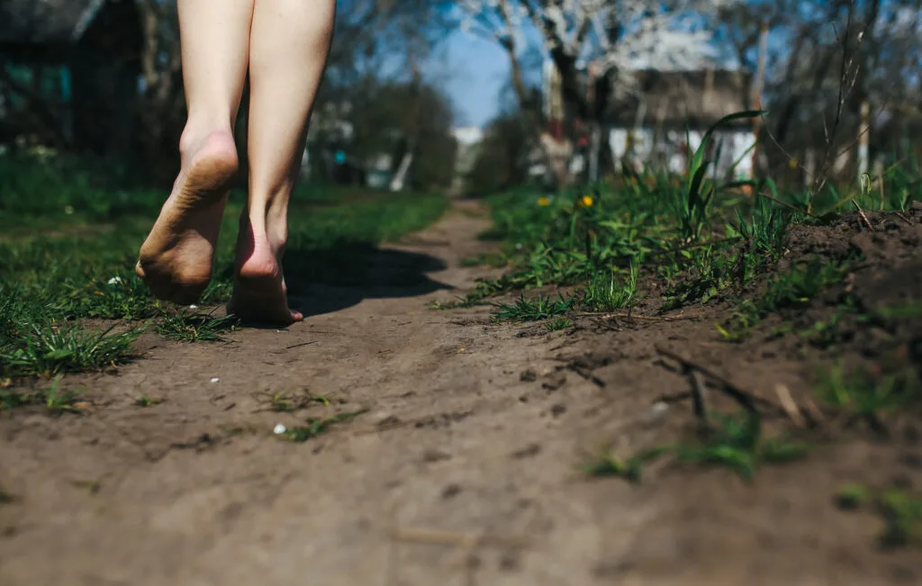 Never Walk Barefoot