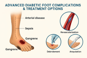 Advanced Diabetic Foot Complications & Treatment