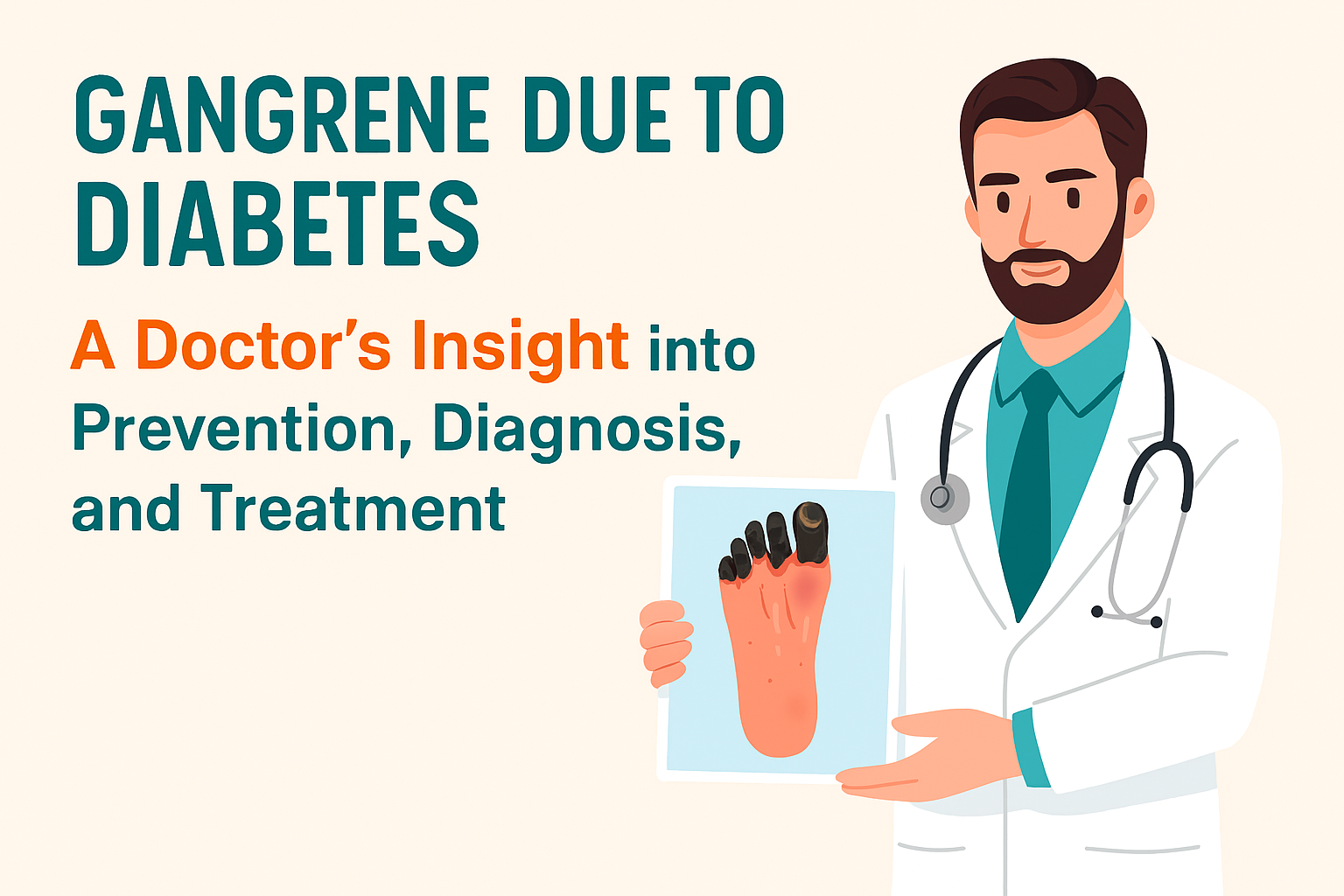Gangrene Due to Diabetes: A Doctor’s Insight into Prevention, Diagnosis, and Treatment