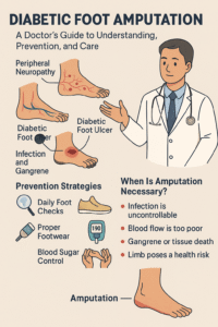 Diabetic Foot Amputation: A Doctor’s Guide to Understanding, Prevention, and Care