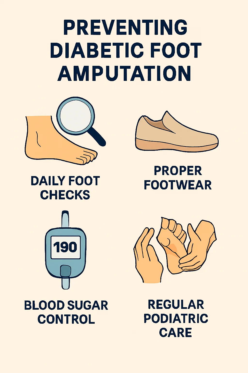 Preventing Diabetic Foot Amputation