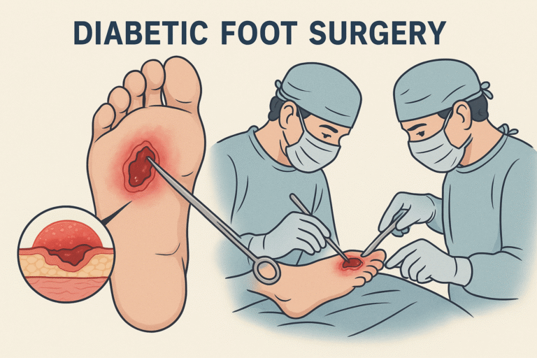Diabetic Foot Surgery: A Doctor’s Complete Guide to Causes, Treatment, and Recovery