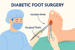 Diabetic Foot Surgery in Doctor Perspective