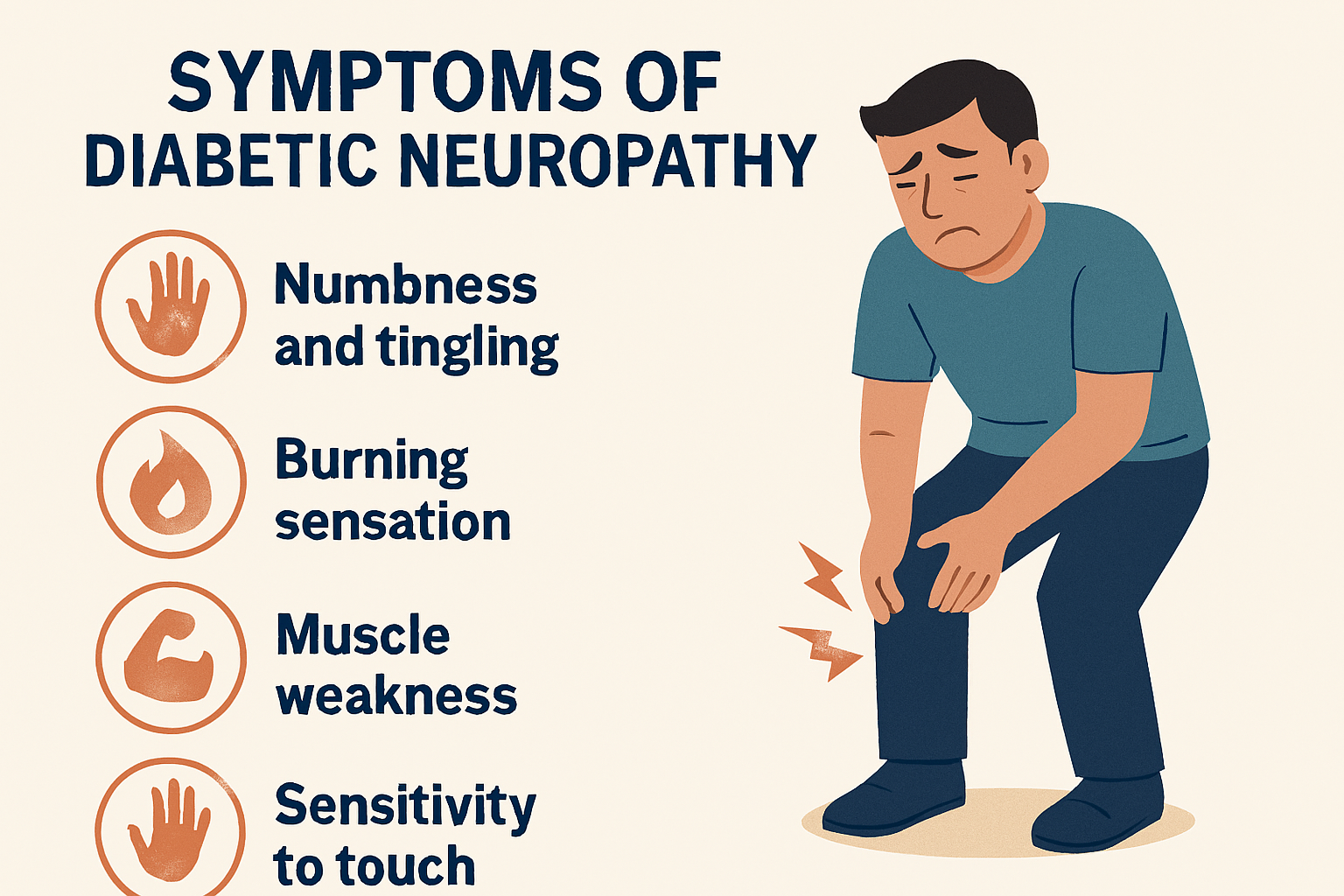 Symptoms of Diabetic Neuropathy