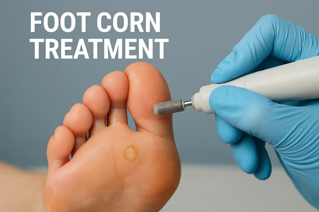 foot corn