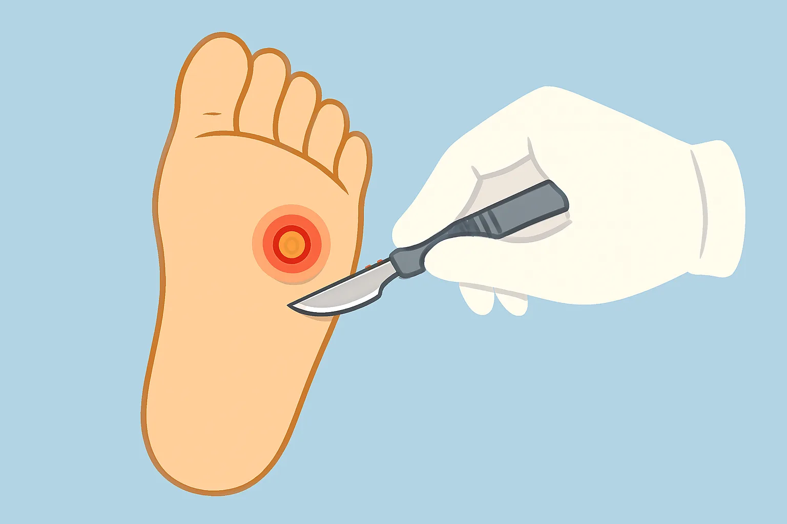 Foot Corn Removal