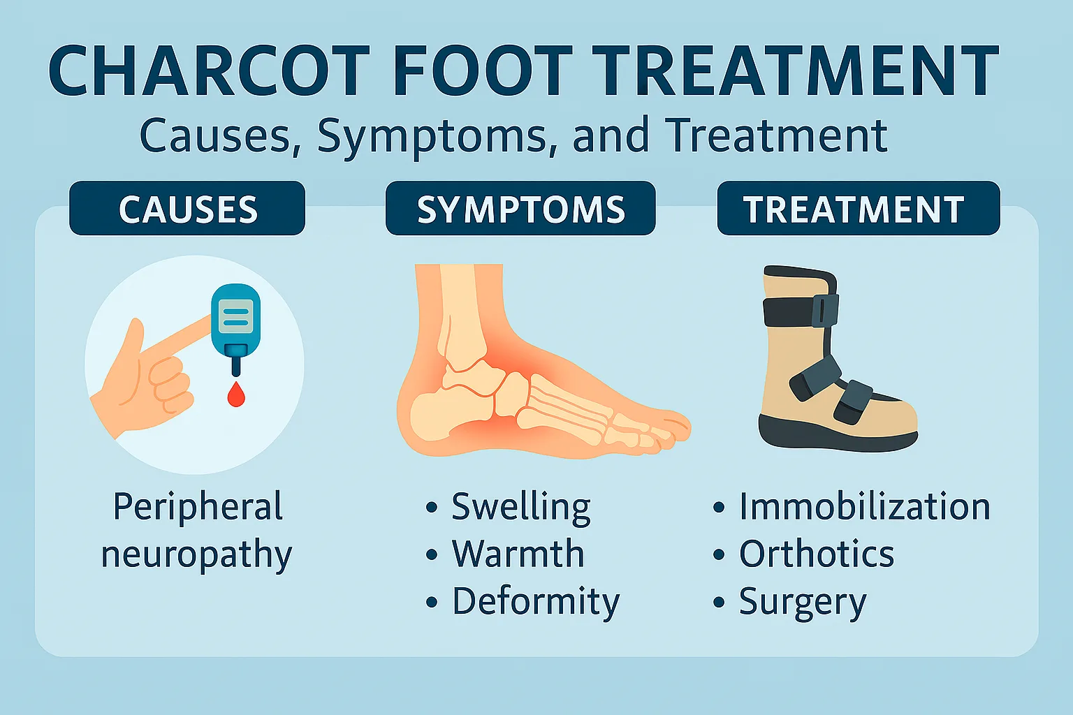 charcot foot treatment