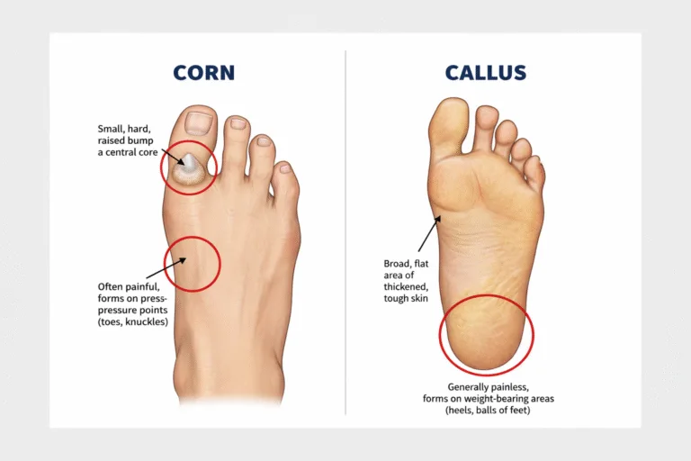 Corn vs Callus: Causes, Treatment & Prevention
