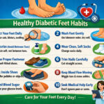 10 Daily Habits for Healthy Diabetic Feet