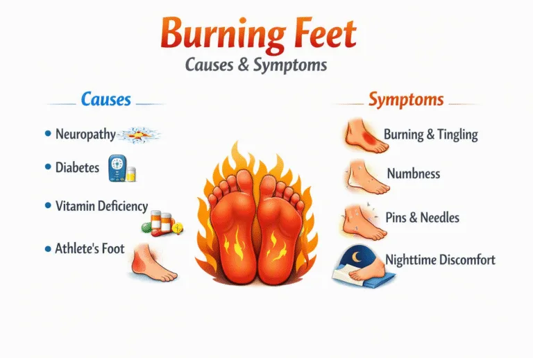 Why Do My Feet Burn at Night? Causes and Relief Tips