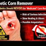 Why Diabetics Should Never Use “Medicated” Corn Removers