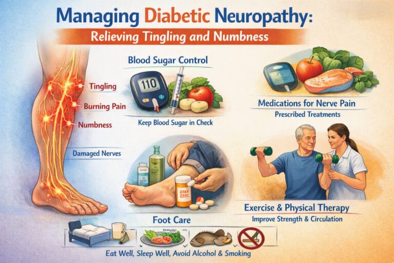 Managing Diabetic Neuropathy: Relieving Tingling and Numbness