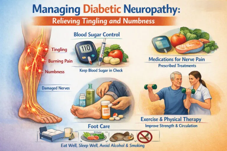 Managing Diabetic Neuropathy: Relieving Tingling and Numbness