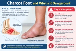 What is Charcot Foot and Why is it Dangerous?  Guide to This Serious Diabetic Complication