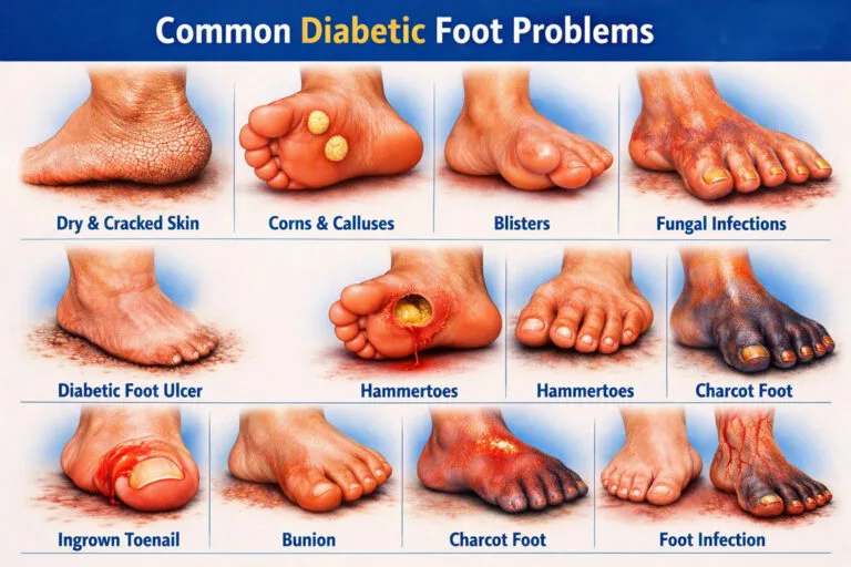 diabetic foot problems