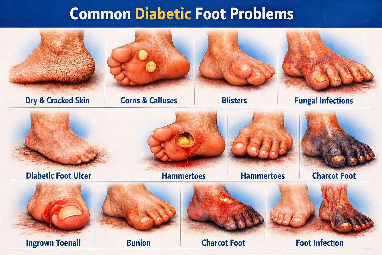 diabetic foot problems