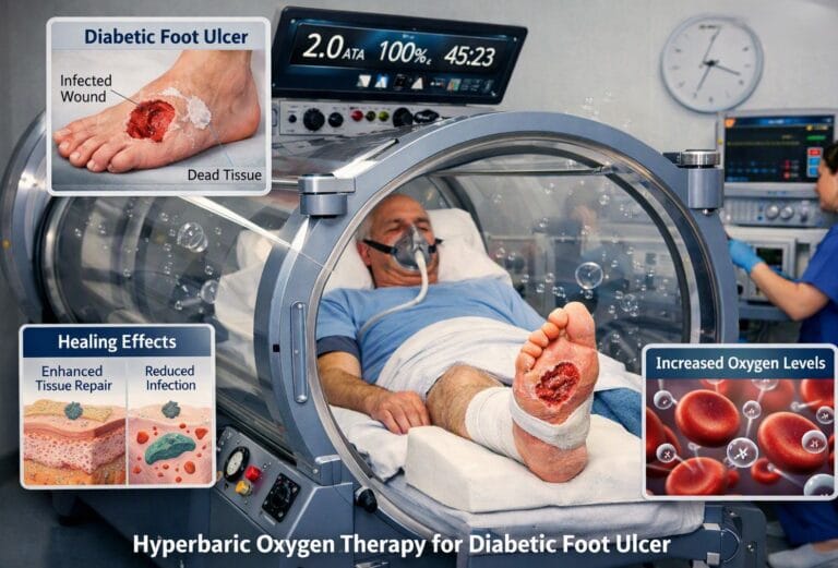 Hyperbaric Oxygen Therapy for Diabetic Foot Ulcers