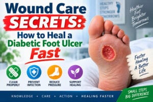Wound Care Secrets: How to Heal a Diabetic Foot Ulcer Fast