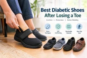 Best Diabetic Shoes after losing toe